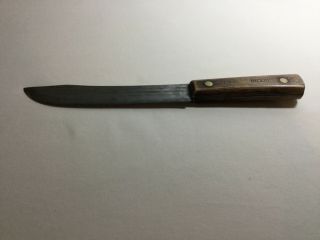 Old Hickory 7 " Full Tang Carbon Steel Blade Butcher Knife With Hardwood Handle