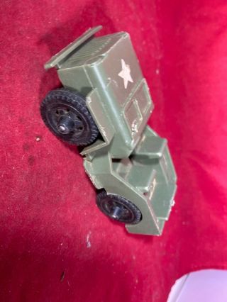 Tim - Mee & Processed Plastic Co.  U.  S.  A Toys Army Jeep,  Recon Patrol Tank
