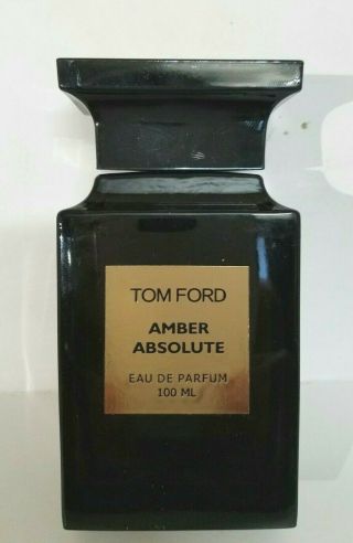 Tom Ford Amber Absolute 3.  4 Oz / 100 Ml Eau De Parfum Spray - Vintage,  Rare Find