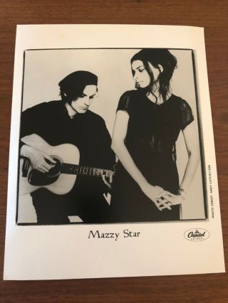 Mazzy Star - David Roback & Hope Sandoval 1996 Vintage 8x10 Press Photo