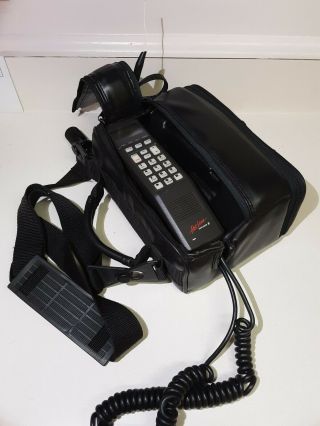 Vintage Ericsson Hotline 2112 Retro Mobile Car Cell Phone Carrying Case Chargers