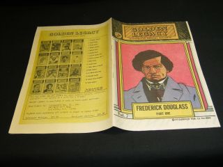 Golden Legacy Vol.  7 Frederick Douglass (part 1) (o) 1969 Nm/mt (9.  6)