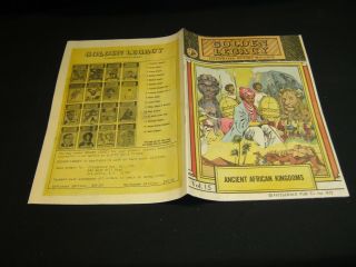 Golden Legacy Vol.  15 Ancient African Kingdoms (o) 1972 Nm/mt (9.  6)
