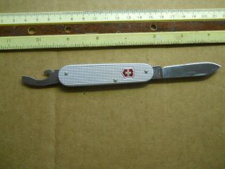 Victorinox Bantam Alox 84mm Swiss Army knife in silvery Alox - ADL on panrl 2