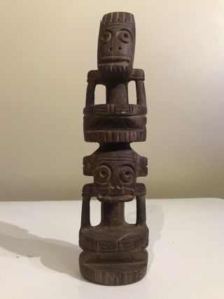 A Fine Old African Tribal Totem Figure - Carved Wood Fine Tribal Art