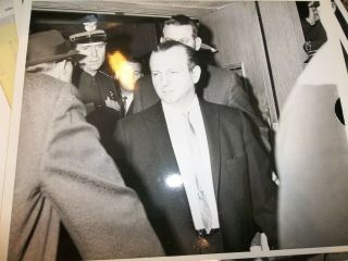 Jack Ruby Dallas Court 12/23/63 B&w Former Press Photo
