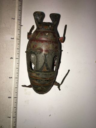 Early 1900’s German Wind - Up Toy Scarab Beetle (poor)