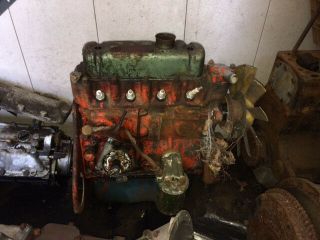 1960 Austin Healey Bugeye Sprite Engine.