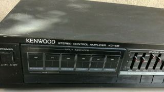 Vintage Kenwood Kc - 106 Stereo Control Amplifier With Equalizer