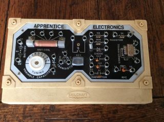 Vintage Skilcraft - Electronic Experiment Kit / Apprentice,  Electronics
