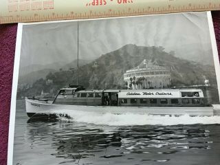 Old Boat Pix Of Passenger Service To Catalina Island From Wilmington /