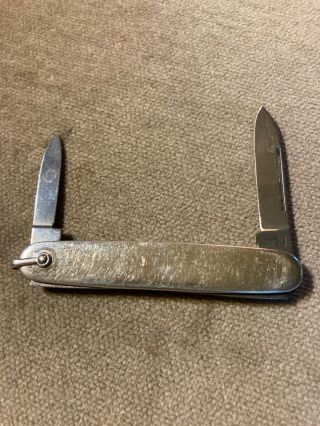 Vintage Lestage Sterling Silver Imperial 2 Blade Pocket Knife - USA 3