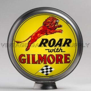 Gilmore Roar 13.  5 " Gas Pump Globe W/ Steel Body (g135)