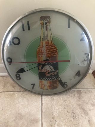 Vintage Sun Crest Pam Clock 2