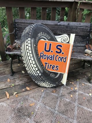US Royal Tires Porcelain Sign 2