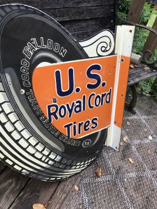 US Royal Tires Porcelain Sign 3