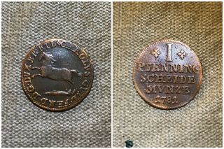 ☆ Remarkable ☆ 1781 Revolutionary War Era - Colonial Coin ☆ Sharp Detail