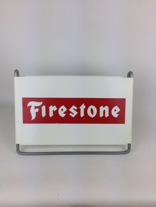 Rare Vintage Firestone Truck Tire Tires Stand Display Sign Set Of 4 2