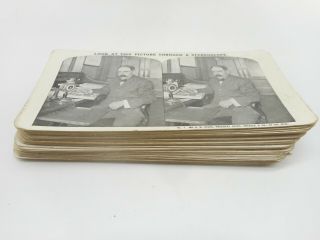 Vintage Complete Set Of 50 Sears And Roebuck Stereoscope Stereo View Cards