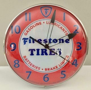 Pam Style Lighted Advertising Firestone Clock