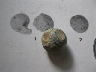 Detecting Finds Revolutionary War Chewed Musket Ball Loyalist Site