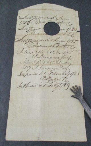 1782 PROMISSORY NOTE,  Connecticut Line Continental Army,  American Revolution 2