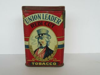Vintage Union Leader Redi Cut Tobacco Tin