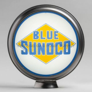 Blue Sunoco 15 " Gas Pump Globe (g916)
