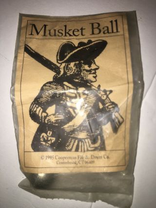 Revolutionary War Musket Ball Pack 2006 Cooperman Fife & Drum Co