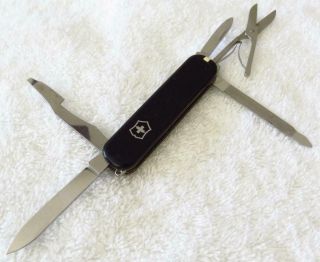 Victorinox Black Executive Swiss Army Knife,  GOOD, 2