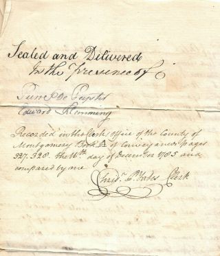 REVOLUTIONARY WAR YORK COL CHRISTOPHER YATES & OTHERS SIGNED DOCUMENT 1770 3