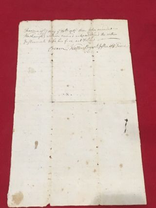 1767 Hampshire Peter Drown Revolutionary War Officer Stabbed To Death 2