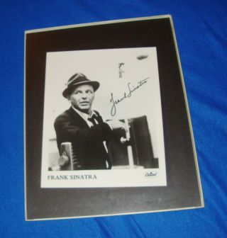 Black & White Picture Of Frank Sinatra