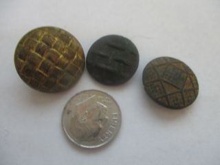 Georgian Colonial Revolutionary War Honeycomb Buttons 1790 