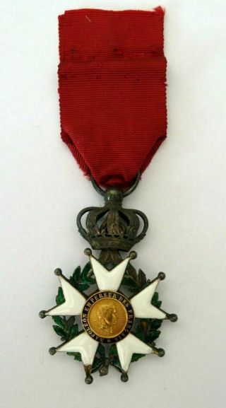 Antique Medal Order Legion Honor 1852 1870 Napoleon Iii Decoration Crimean War