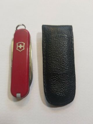 Victorinox Swiss Army Pocket Knife - Classic Sd Red Lexus Logo 619