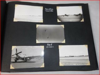 WW2 Era Photo Album with Many Pictures of Mokuleia Army Air Base on Oahu,  Hawaii 2