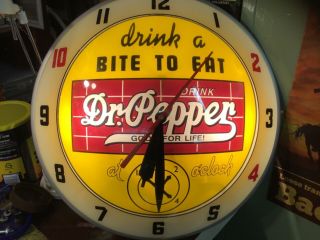Dr.  Pepper Clock