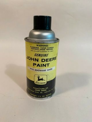 John Deere Paint Vintage Can Of Dogwood White,  Patio Lawn And Garden Tractors
