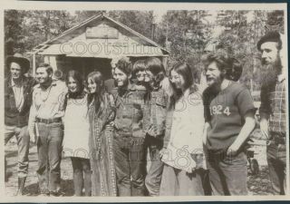 1969 Press Photo Fanatic Family Hippies Of Illinois Valley Oregon