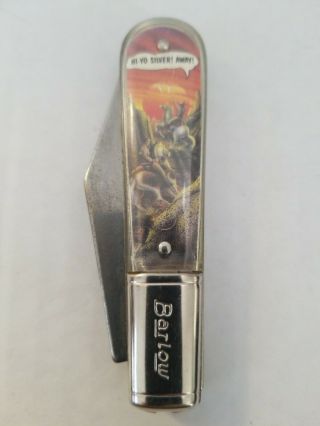 Vintage Barlow USA Pocket Knife The Lone Ranger & Tonto Folding Knife 2