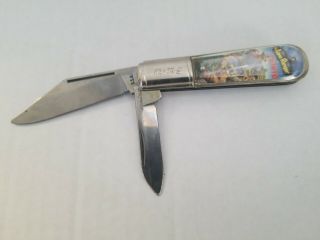 Vintage Barlow USA Pocket Knife The Lone Ranger & Tonto Folding Knife 3
