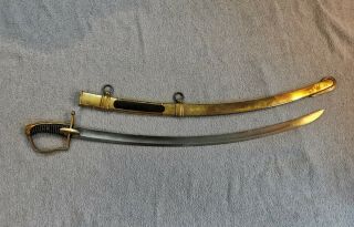 Napoleonic Sword French Guard Chasseur A Cheval Trooper Sabre 2nd Model