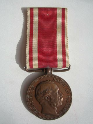 1864 Denmark Danish Medal For Participation In The War