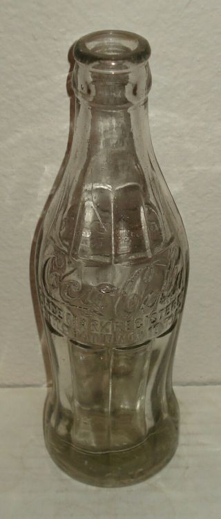 Lynchburg Glass 1915 Coca - Cola Coke Bottle - Greensboro,  Nc