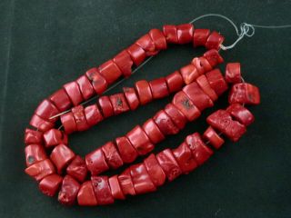 24 Inches Wonderful Pure Large Tibetan Red Coral Beads Prayer Necklace O011 3
