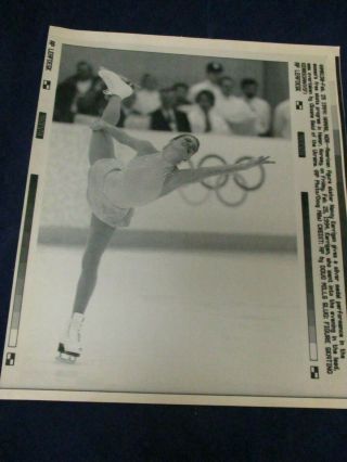 Wire Press Photo 1992 Usa Nancy Kerrigan Xvi Winter Olympics Albertville Fr 2