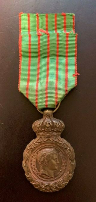 French Napoleon Wars Veterans Saint Helena Medal
