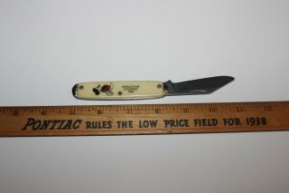 Vintage 1933 Chicago Worlds Fair Mickey Mouse Pocket Knife 2