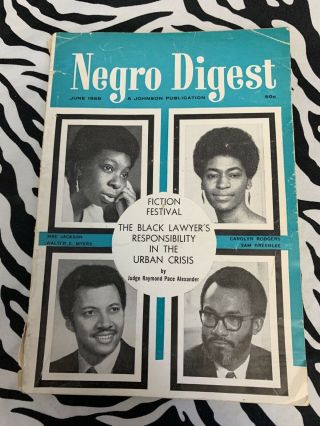 Negro Digest June 1969 The Black Lawyer 